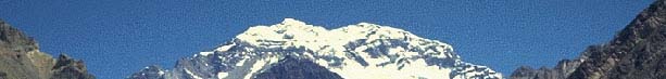 [L'Aconcagua des de Puente de Inca]