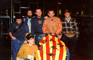 El grup a l'Aeroport del Prat