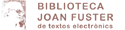 Biblioteca Joan Fuster de llibres electrnics